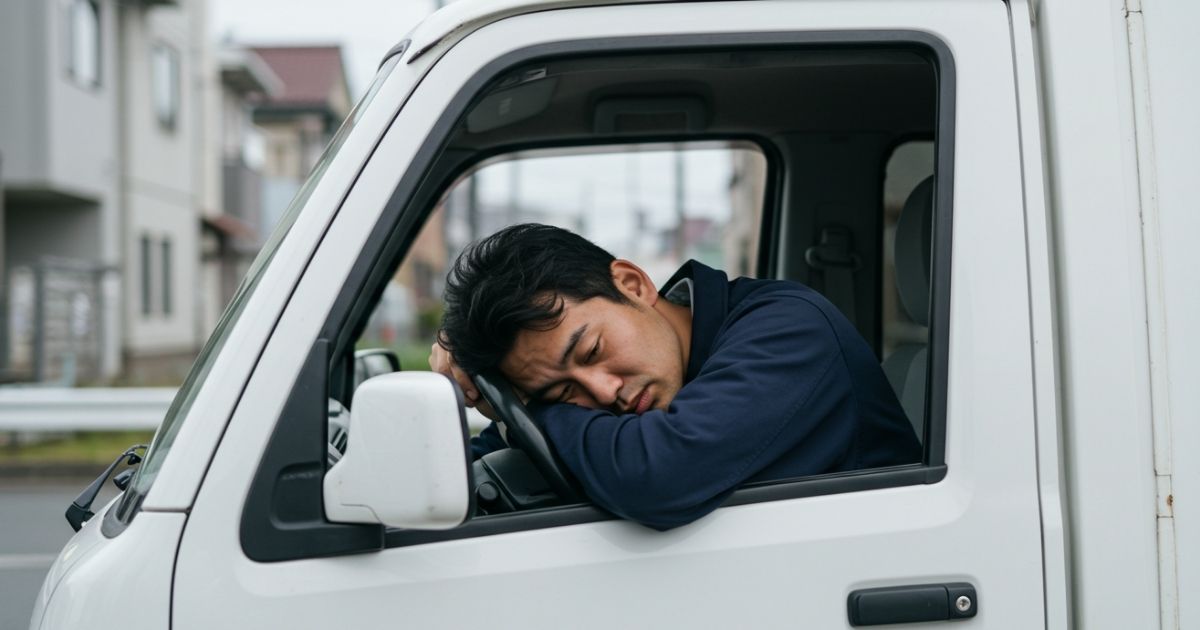「業務委託で働く軽貨物ドライバーはやばい？実態を知りたい方はどうぞ！」を紹介するバナー画像