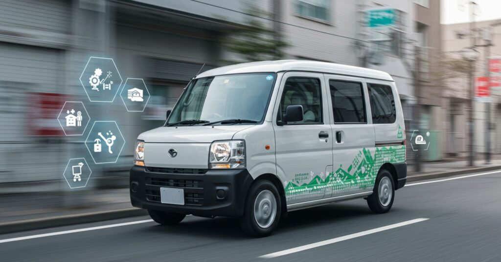 「【軽貨物運送業の将来性】変化と動向を知る！「黒ナンバー」」を紹介するバナー画像