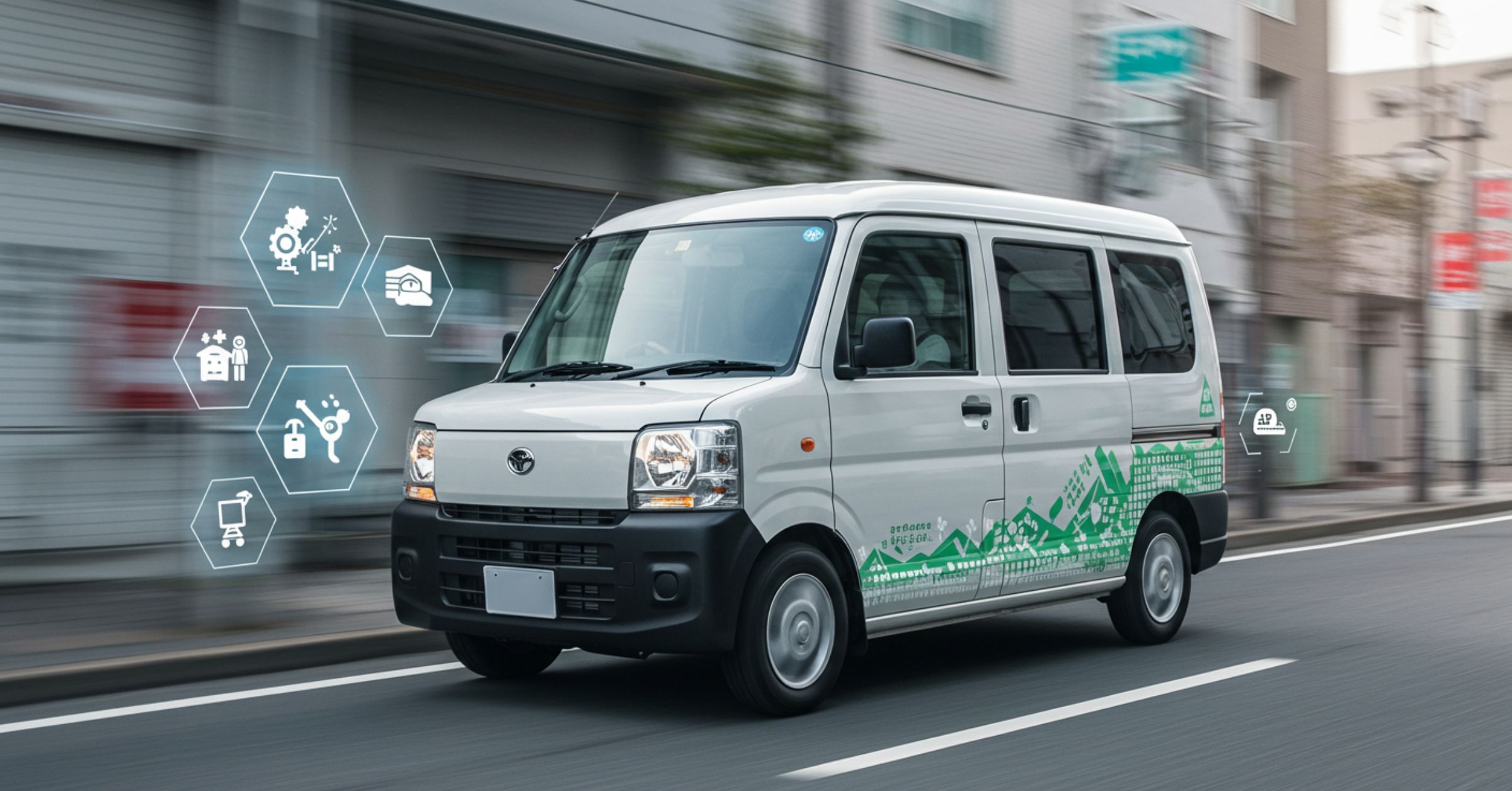 「【軽貨物運送業の将来性】変化と動向を知る！「黒ナンバー」」を紹介するバナー画像