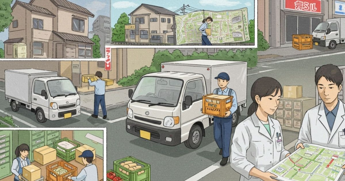 「軽貨物「仕事の種類」【軽貨物ドライバーの種類】日極や個建もこれで変わります」を紹介するバナー画像