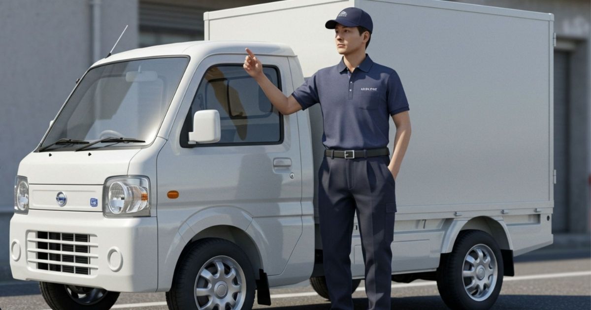 「軽貨物ドライバー「服装、身だしなみ」【服装自由でも配達員としての服装は大切です】」を紹介するバナー画像