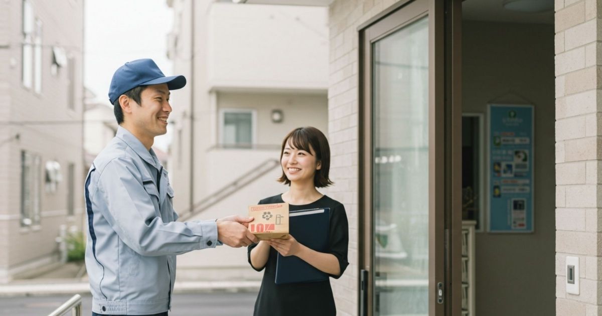 「軽貨物ドライバー「接客のポイント」【稼げるようになるコツ】」を紹介するバナー画像
