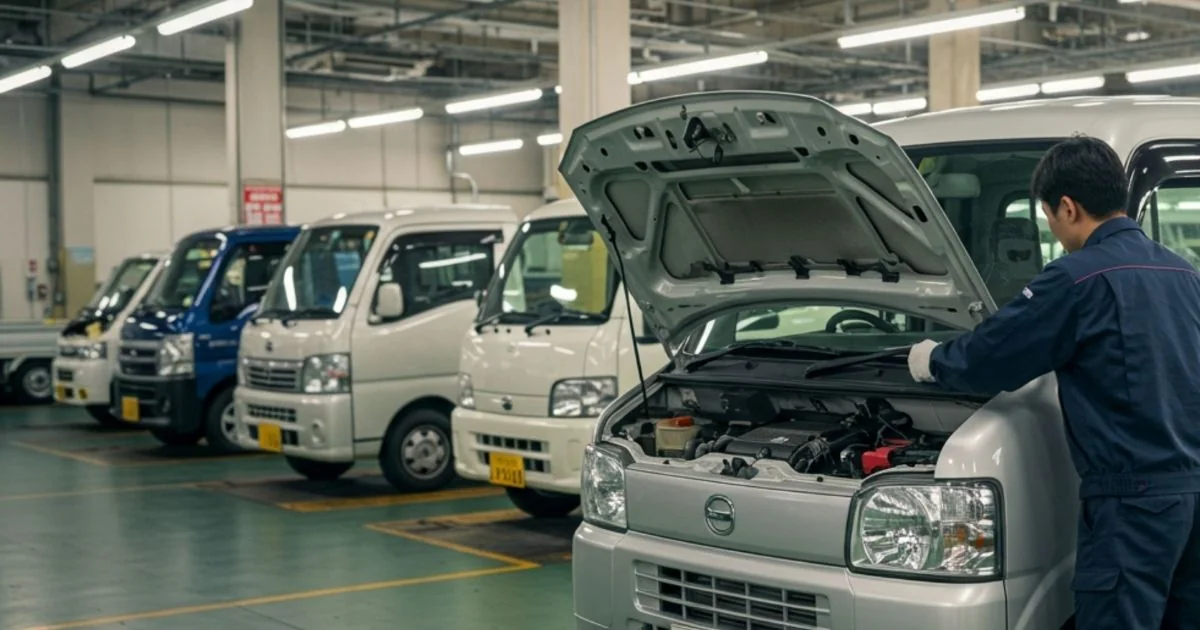 「黒ナンバーの車検は2年ごと？軽貨物車の車検費用・リース時の対応・勘定科目まで解説」を紹介するバナー画像