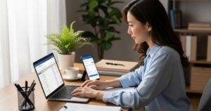 「クラウド会計ソフトとは？仕組み・メリット・おすすめサービスを初心者向けに解説」を紹介するバナー画像