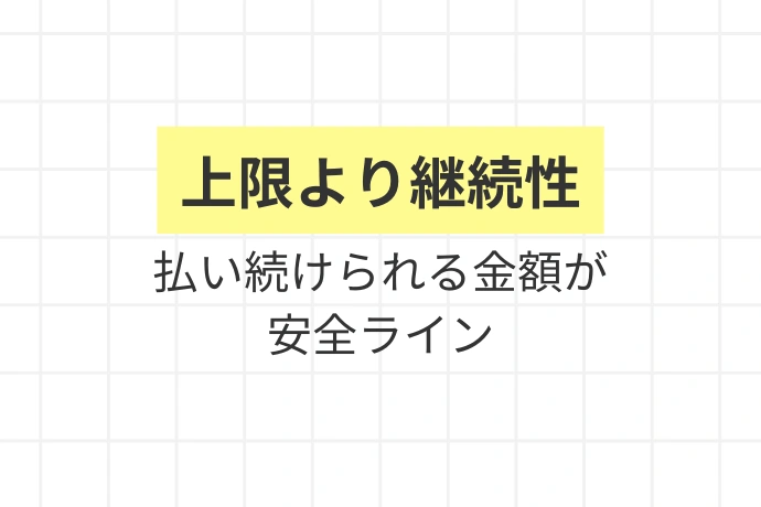 個人事業主が掛金設計で失敗しやすい理由「上限より継続性、払い続けられる金額が安全ライン」を解説した図解