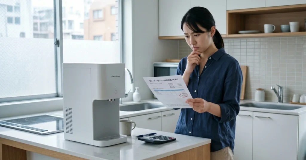 「ウォーターサーバーで後悔した理由10選｜失敗しないための選び方を解説」を紹介するバナー画像
