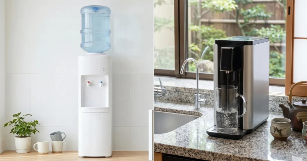 「浄水型ウォーターサーバーは「まずい」のか？天然水型と味・コスト・衛生を比較」を紹介するバナー画像