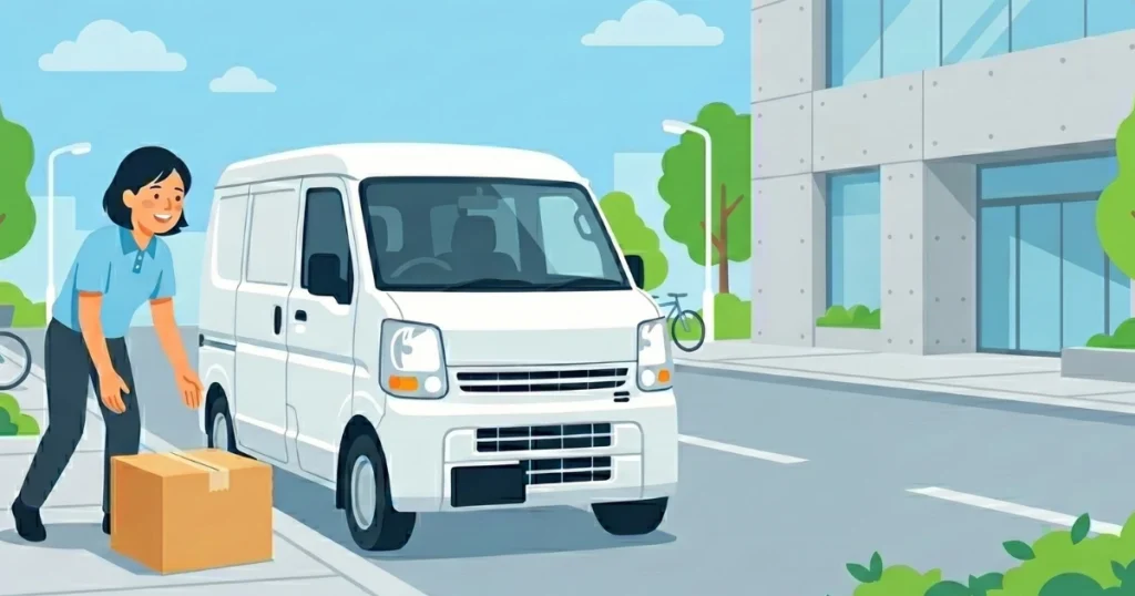 「軽貨物ドライバーを辞めて異業種へ転職したい！失敗しない業界選びと転職活動のコツ」を紹介するバナー画像
