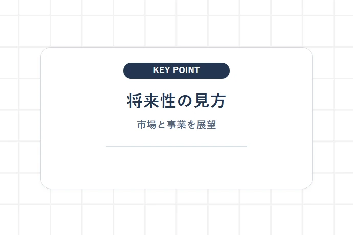 newmoの将来性と日本版ライドシェア市場の展望「将来性の見方、市場と事業を展望」を解説した図解