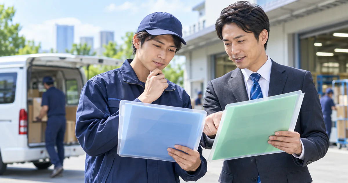 デリバリープロバイダの委託会社選び|多重下請け・中抜きを防ぐチェック項目をイメージしたアイキャッチ