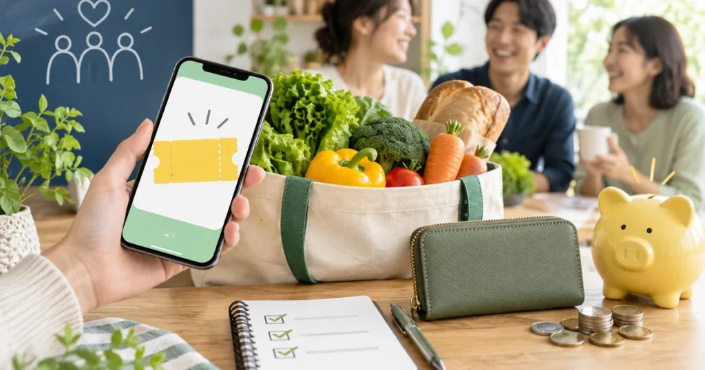 Green Beansのクーポン完全ガイド！初回割引の使い方と2回目以降もお得に買う方法をイメージしたアイキャッチ