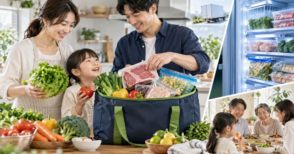 Green Beansの鮮度＋とは？野菜・お肉の鮮度保証とおすすめ冷凍食品の選び方をイメージしたアイキャッチ
