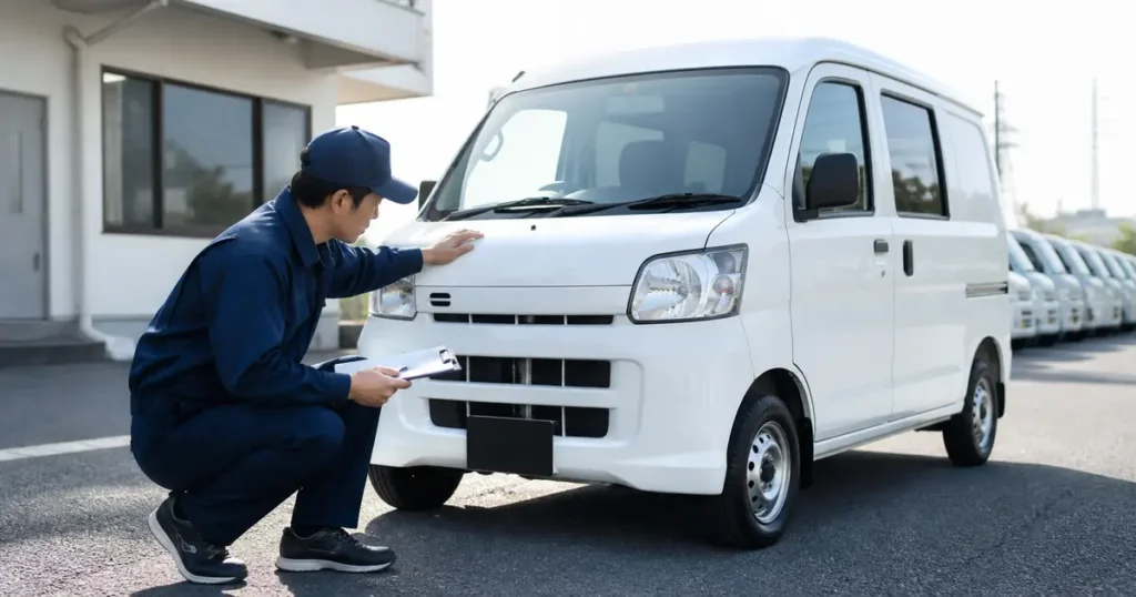 軽貨物の駐車違反・交通違反を防ぐ！免停を回避する免許防衛術と駐禁除外・積卸しルールをイメージしたアイキャッチ