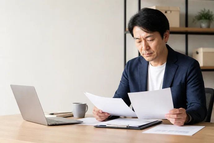 個人事業主の業種による違い｜社会保険が任意適用のままとなる法定業種・非該当業種の内容を確認する個人事業主の自然な仕事風景