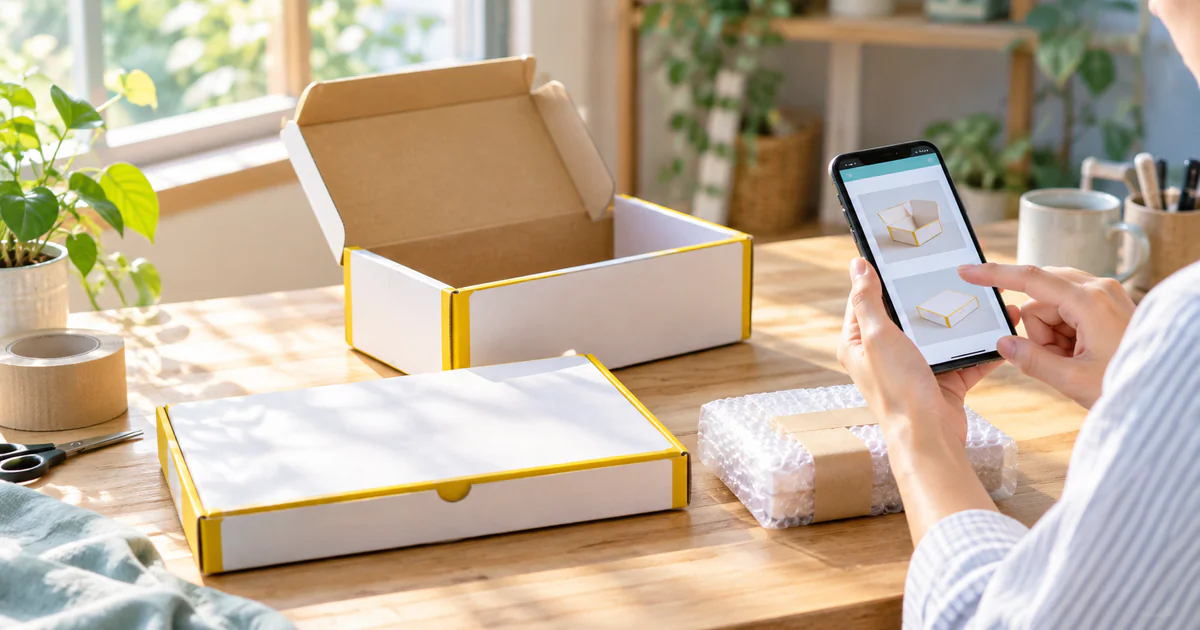 宅急便コンパクト専用BOXはどこで買える？コンビニ・営業所の購入場所と再利用ルールをイメージしたアイキャッチ