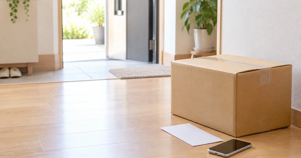 宅配便の自宅集荷を依頼する方法|対応サービスと申込み前の確認項目をイメージしたアイキャッチ