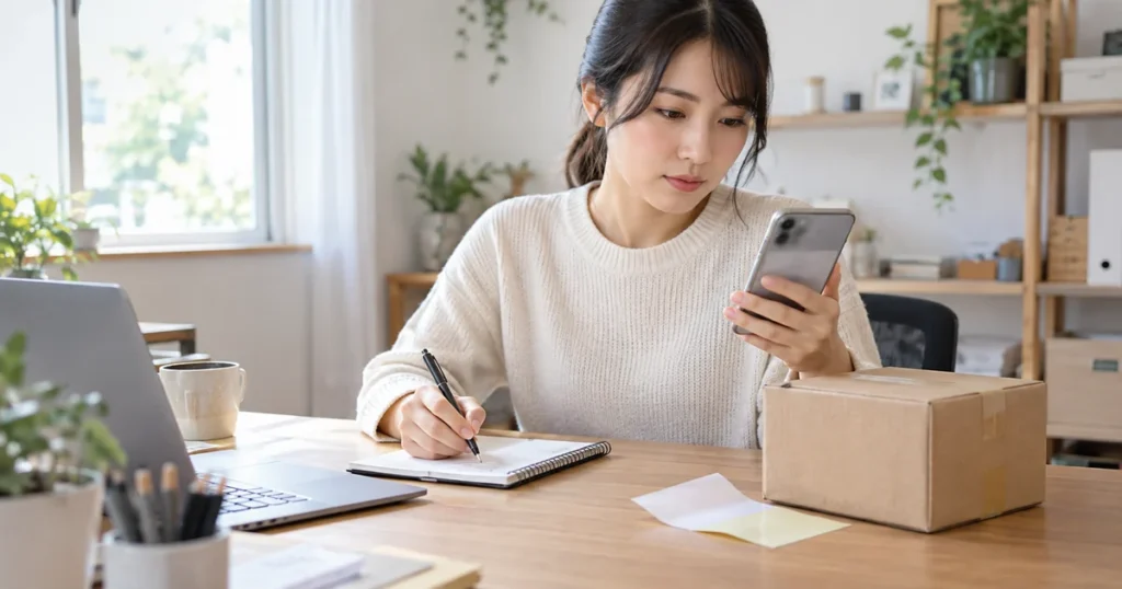 ゆうパケットポストの投函後に引受不可となった時の初動｜二重シール・読取不良を確認をイメージしたアイキャッチ