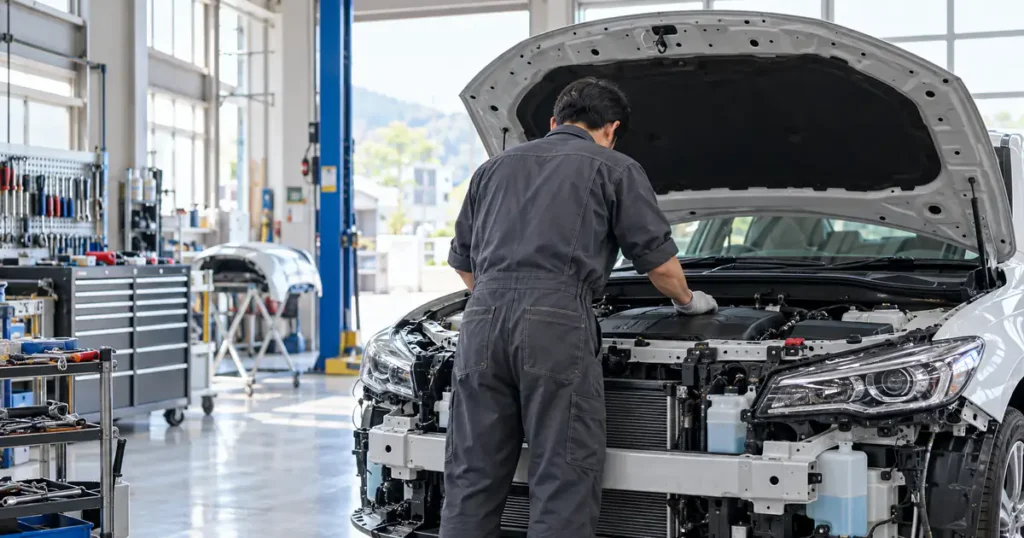 自動車修理代をファクタリングする前に｜保険会社との修理費協定・直接支払の確認を紹介するバナー画像