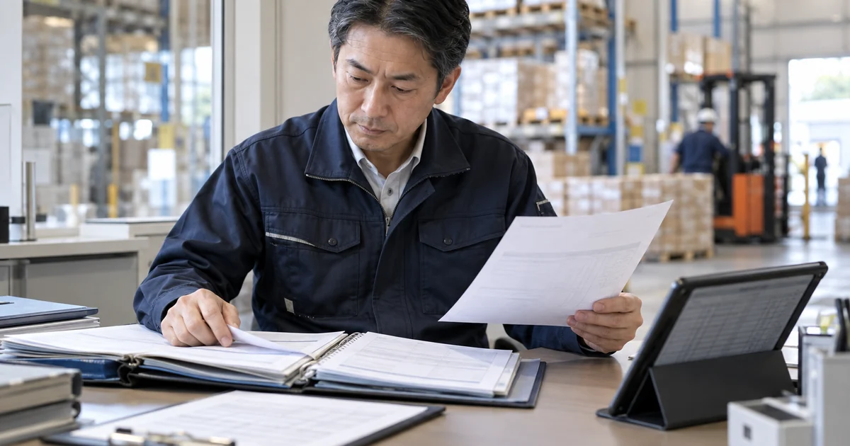 倉庫業の保管料債権を資金化する前に｜寄託契約・保管日数・荷役料をイメージしたアイキャッチ