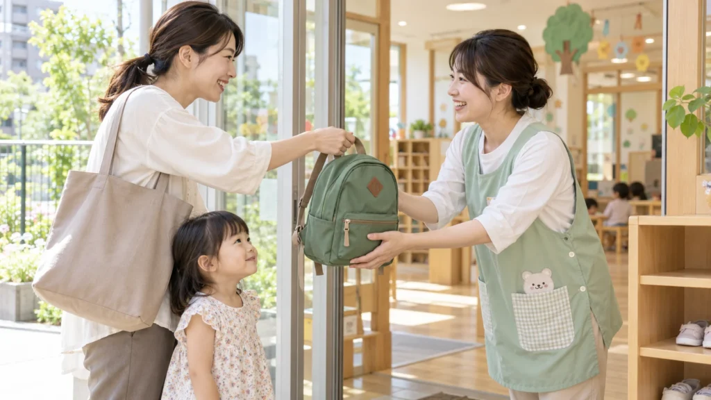 柏市の認可保育園一時預かりガイド｜利用対象・区分・申込みの確認方法をイメージしたアイキャッチ