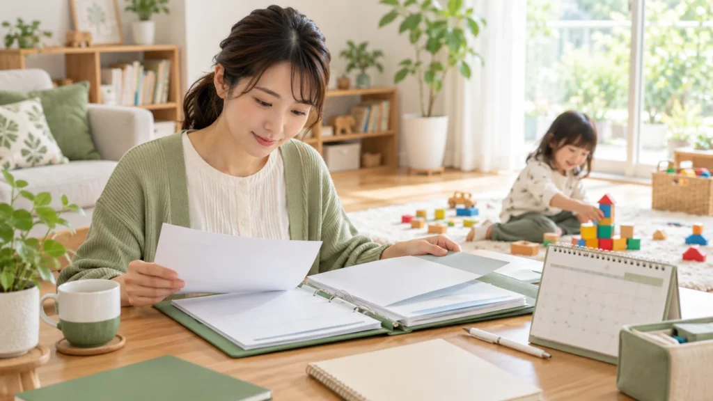 柏市の保育園申込みガイド｜認可保育施設の申請手順・受付期間・必要書類をイメージしたアイキャッチ