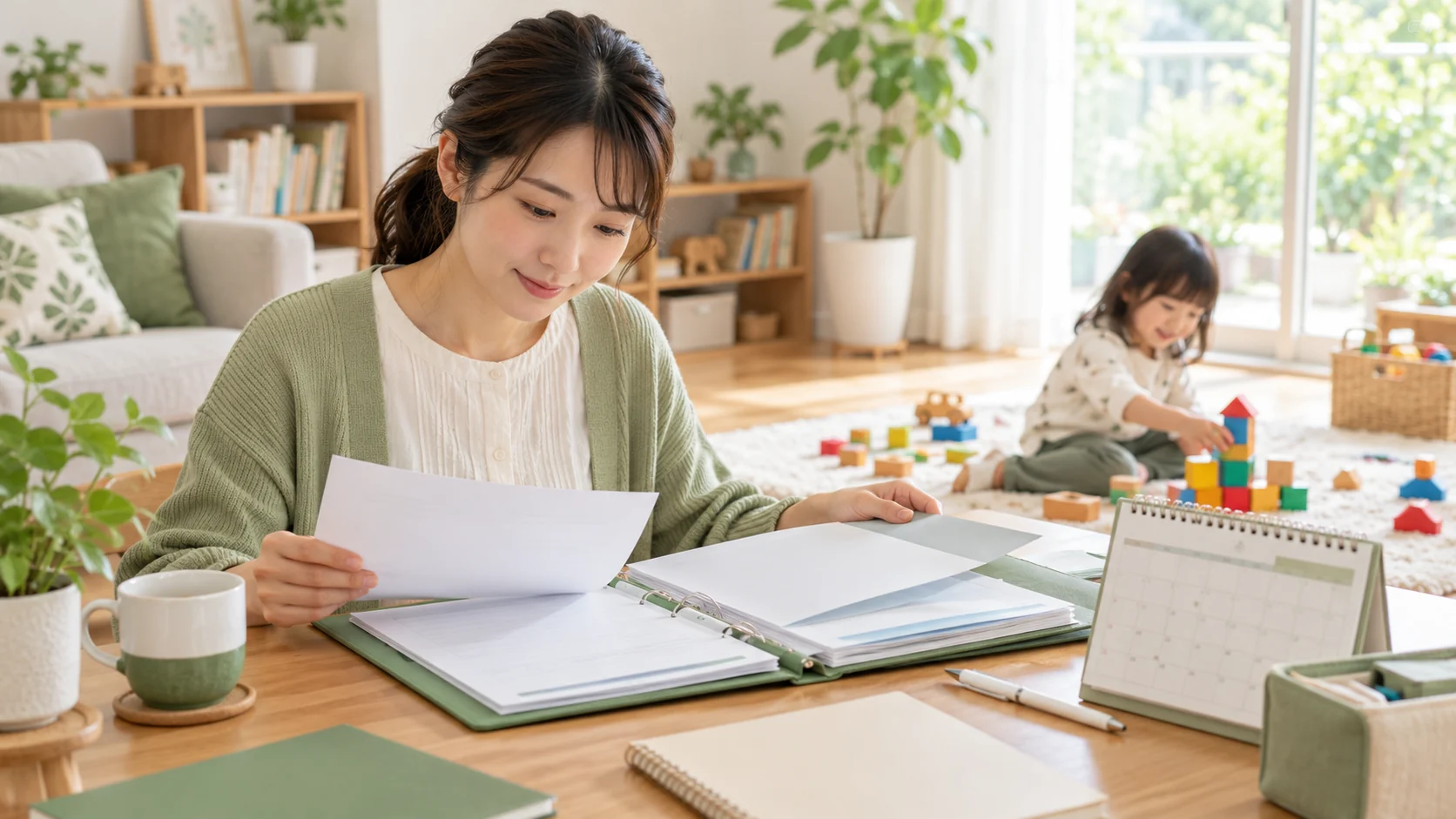柏市の保育園申込みガイド|認可保育施設の申請手順・受付期間・必要書類をイメージしたアイキャッチ